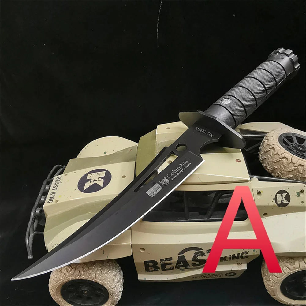 Bushcraft Knifes, Sheath, with ABS Handle
