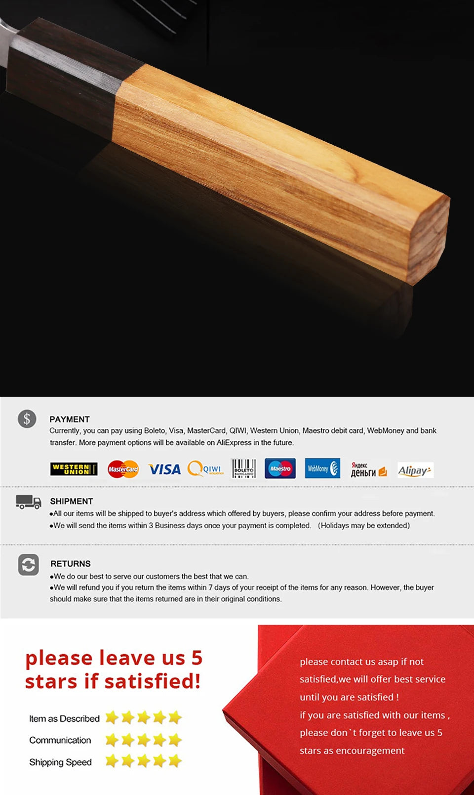 6-inch Honesuki Knife Damascus Steel Kitchen Chef Knives