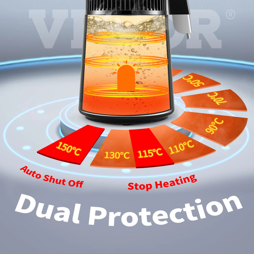 Water Distiller Purifier Filter Dispenser Overheat Protection