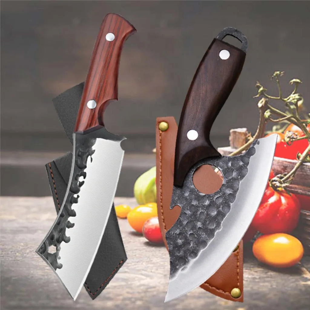 1-6PCS Stainless Steel Kitchen Knives Set