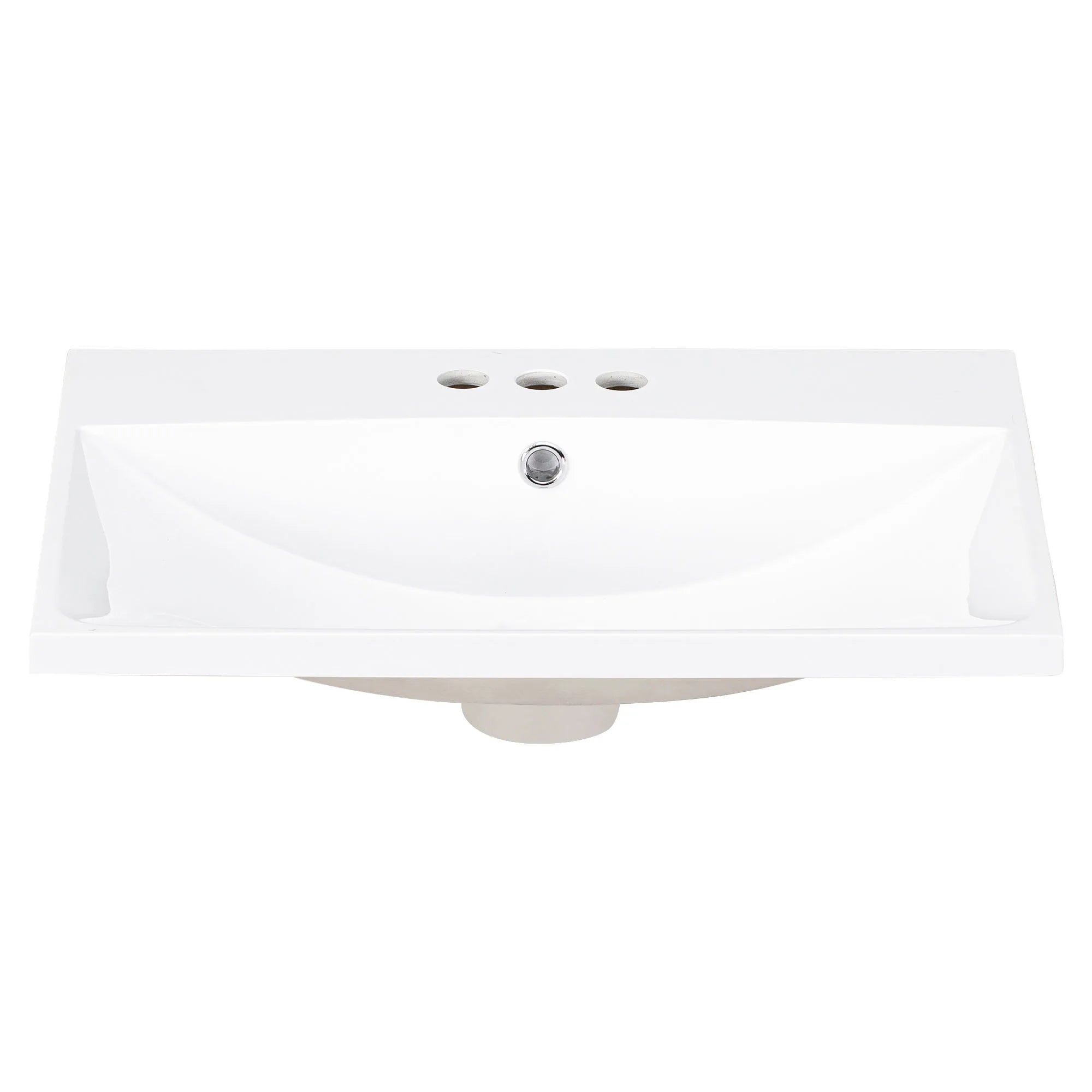 24-Inch Single Basin 



24" Single Basin Vanity Resin Top Only, 3 Faucet Hole