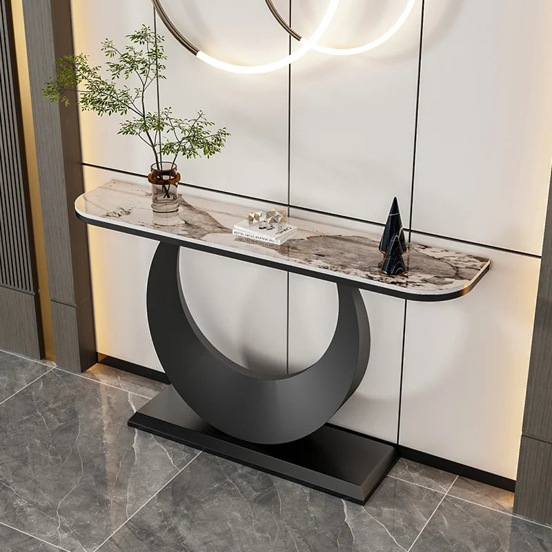 Modern Console Table Decor Hallway Luxury Design