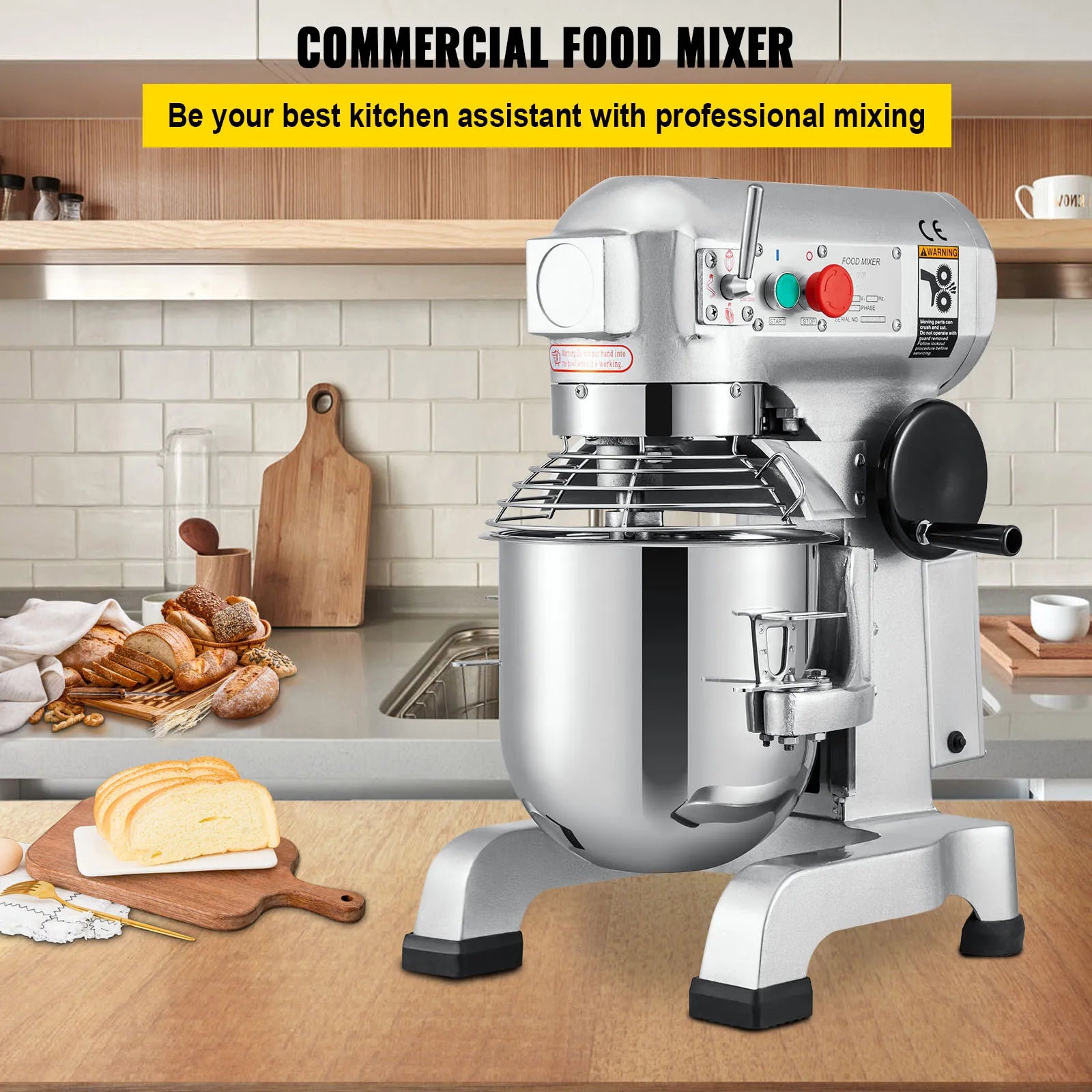 10-30L Electric Dough Machine, Stainless Steel
