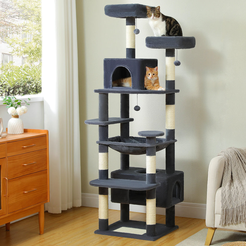 Large Cat Tree and Tower for Indoor Cats