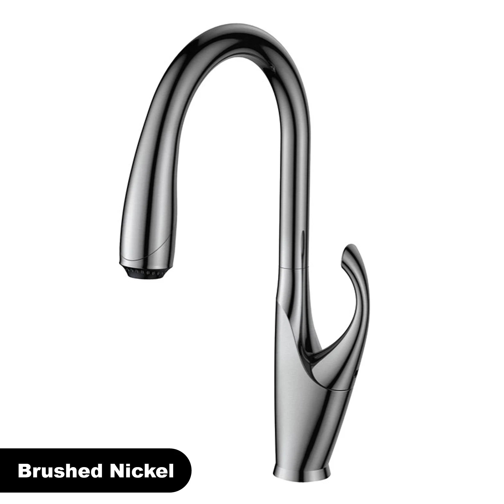 kitchen faucet, single handle, touch control, 3-function spray