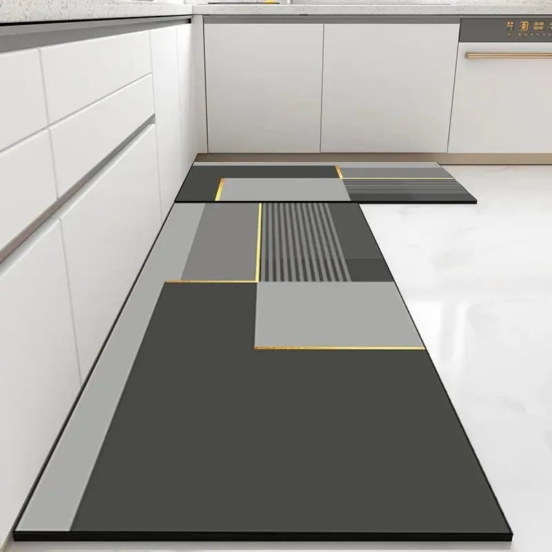 Waterproof Floor Mat, Long Strip Carpets