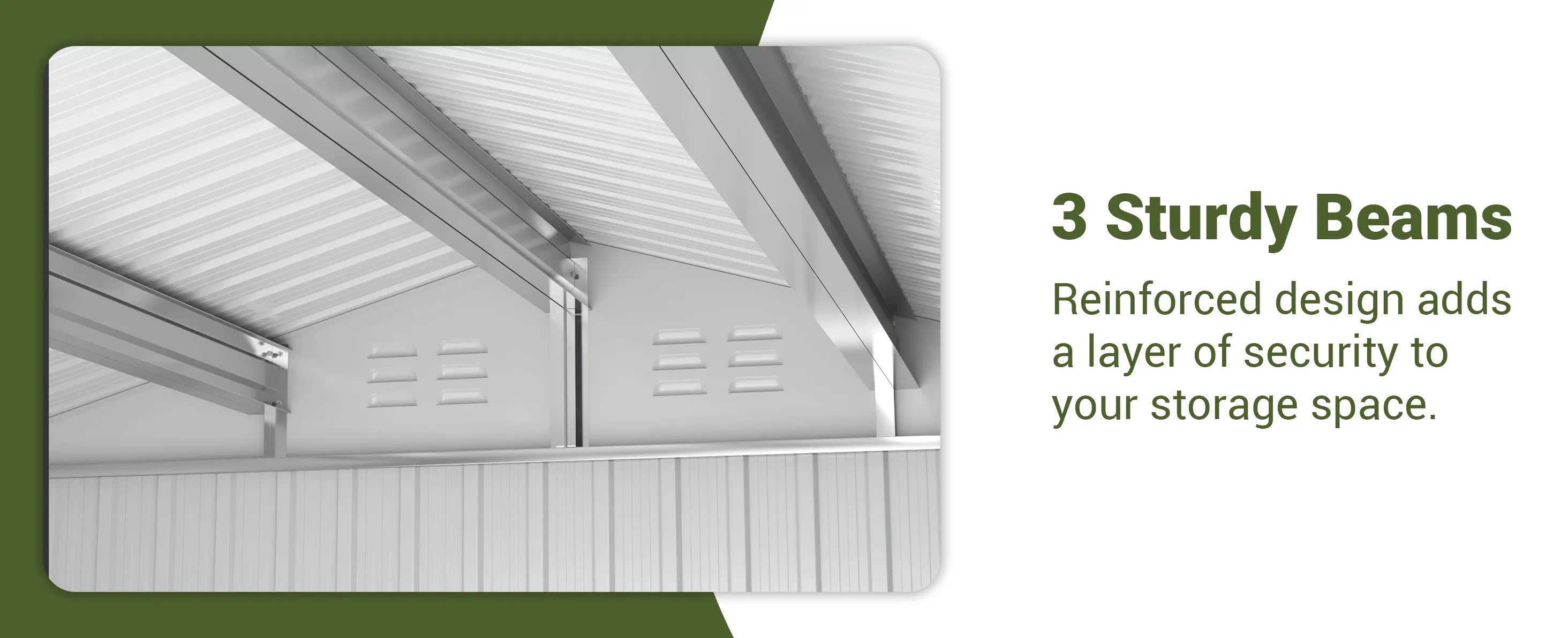 10x10~12x18FT Outdoor Metal Storage Shed w/ Lockable Door