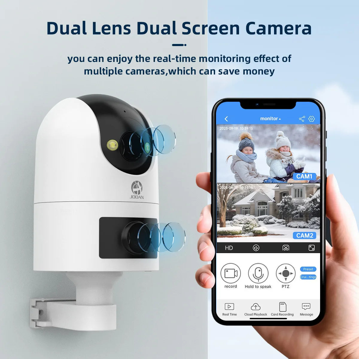 Home Security Camera, Auto Tracking, Audio