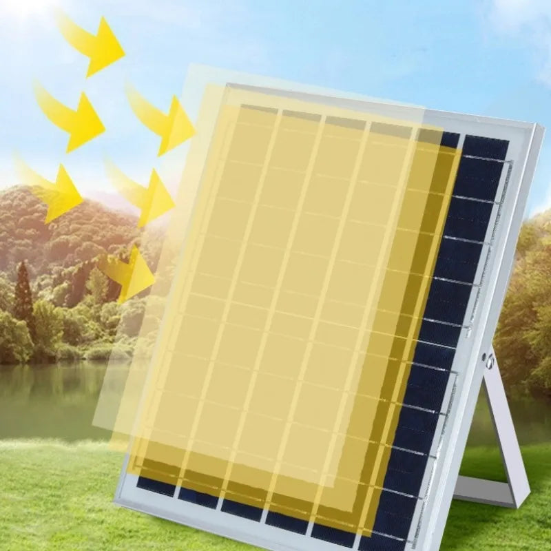 Solar Ceiling Light, Outdoor Indoor, Remote Control