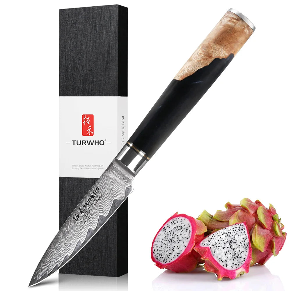 Damascus Kitchen Chef Knife High Carbon Steel