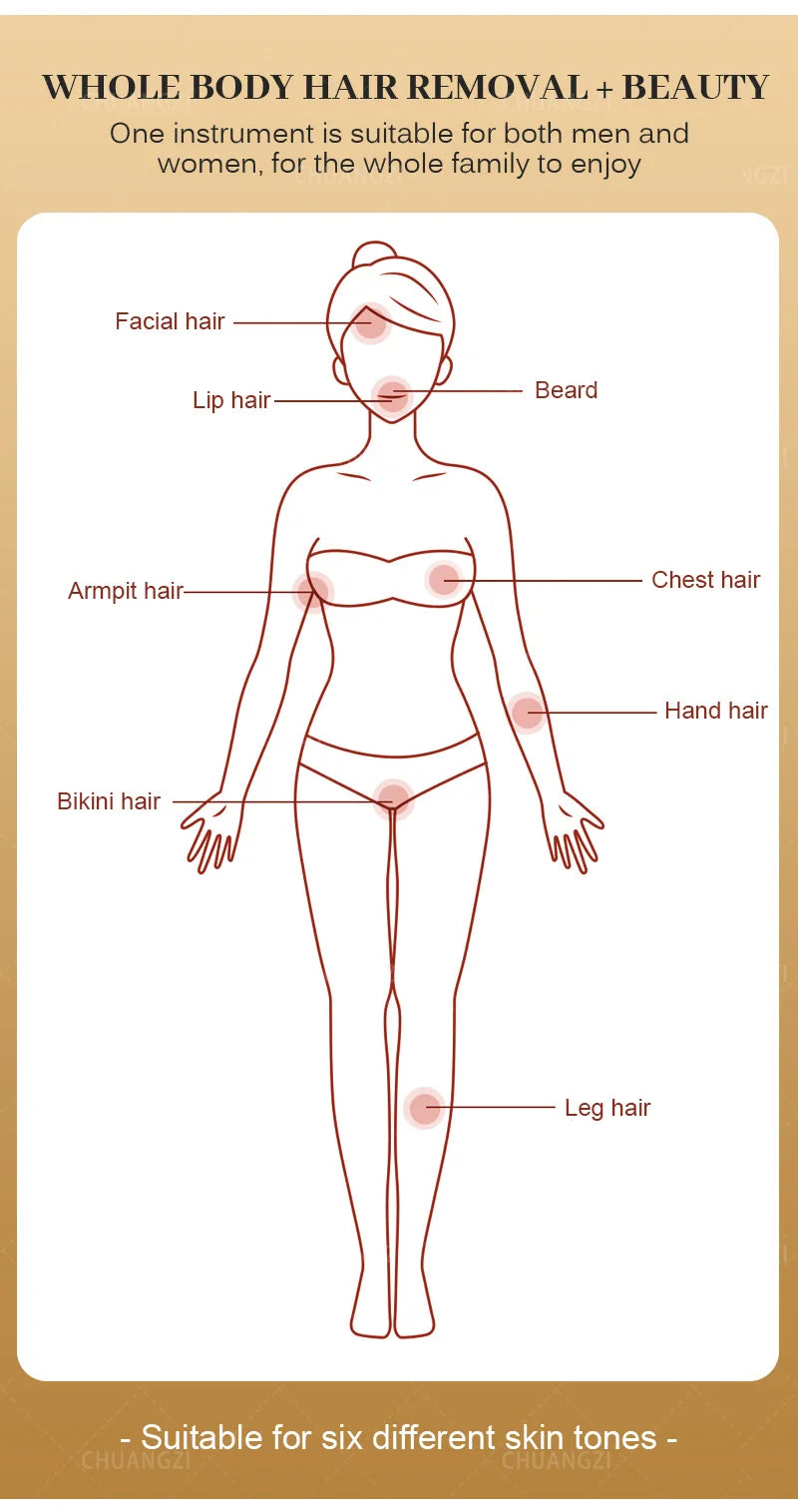 Ice Titanium Laser Hair Removal Machine, Permanent Removal