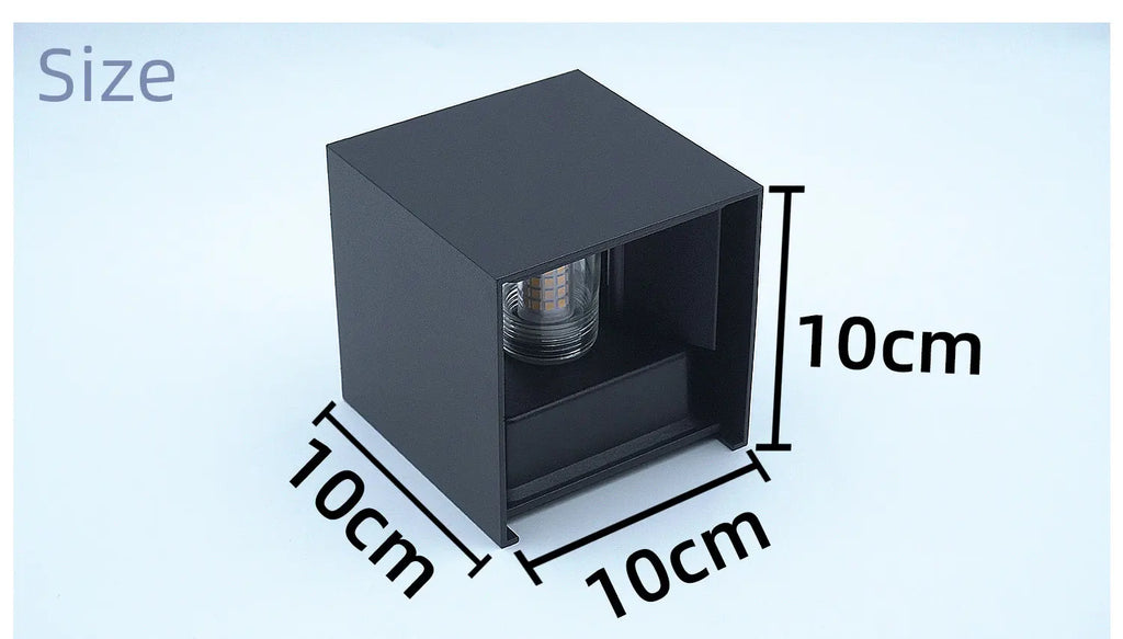 Aluminum LED Wall Light Outdoor, Indoor