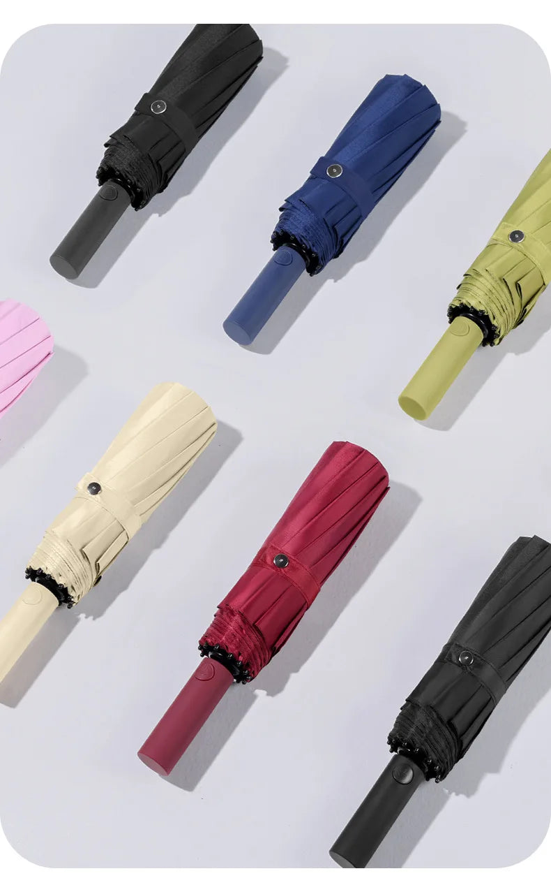 Automatic Folding Large Strong Parasol Umbrellas