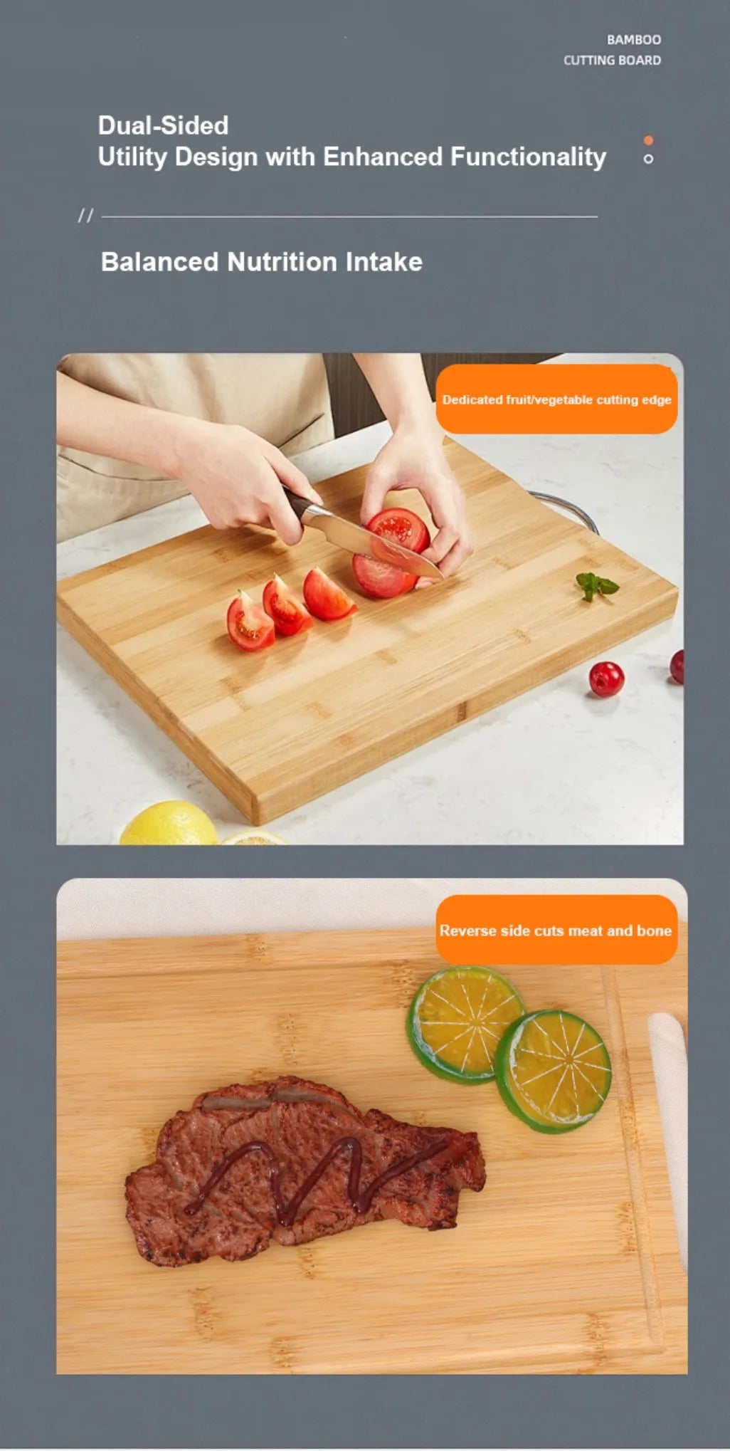 1-6PCS Stainless Steel Kitchen Knives Set