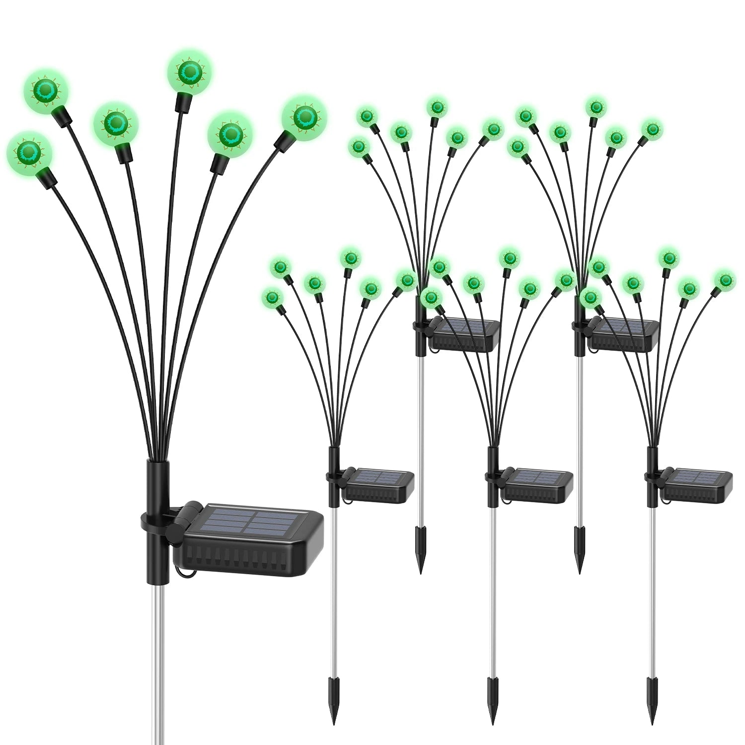 Solar Scary Eyeball Lights, Purple/Green