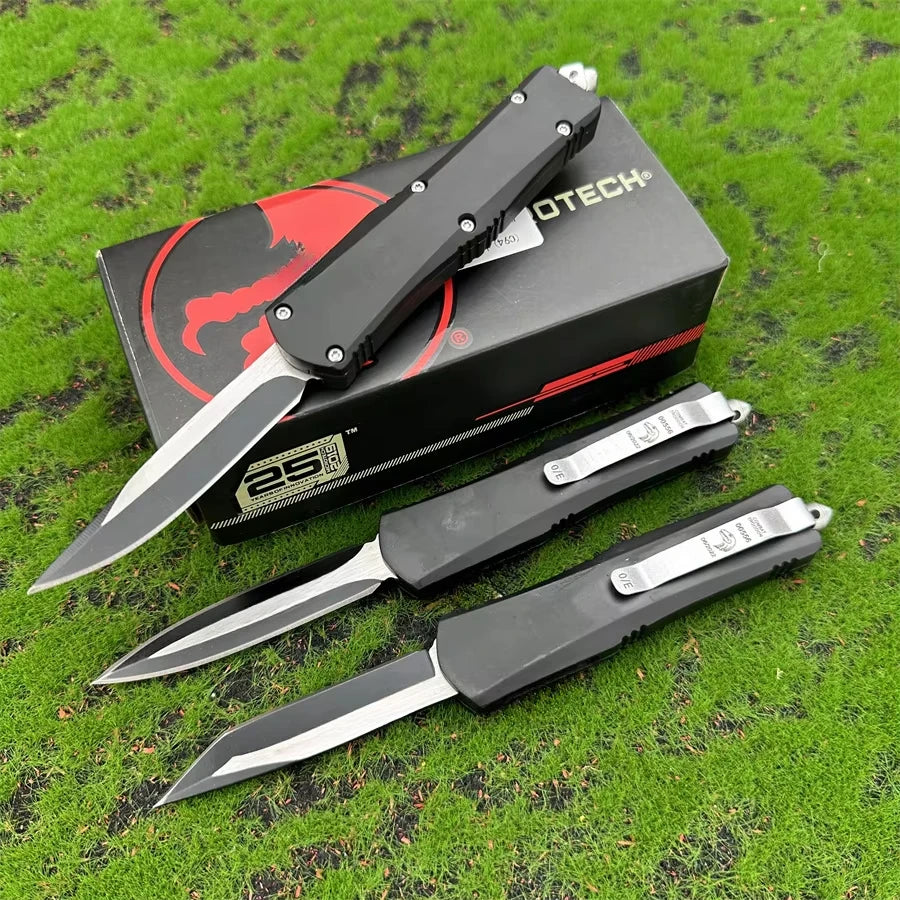Folding Knife, Zinc Alloy Handle, 440C Blade