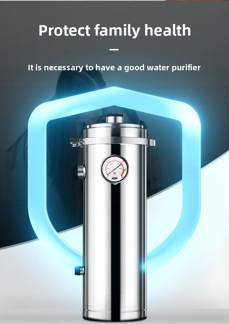 Whole house direct drinking ultrafiltration filter