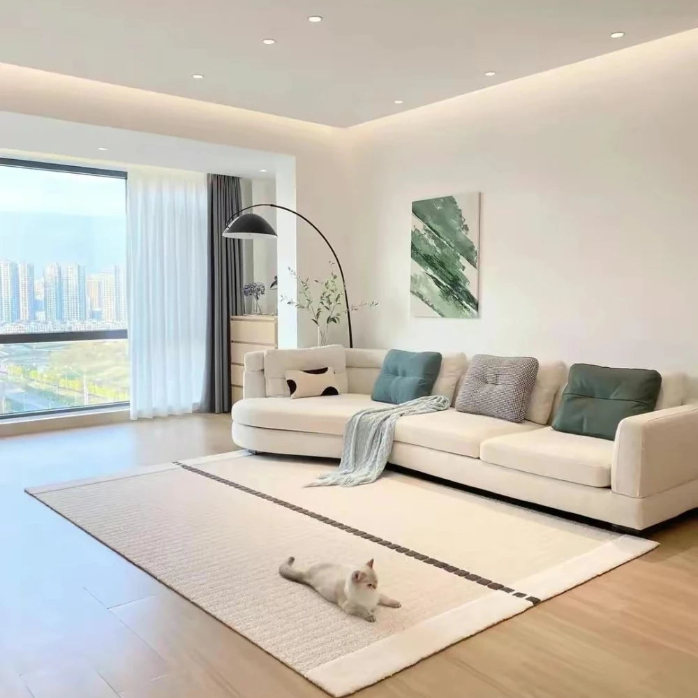 Customized Simple Curved Sofa, Different Colors