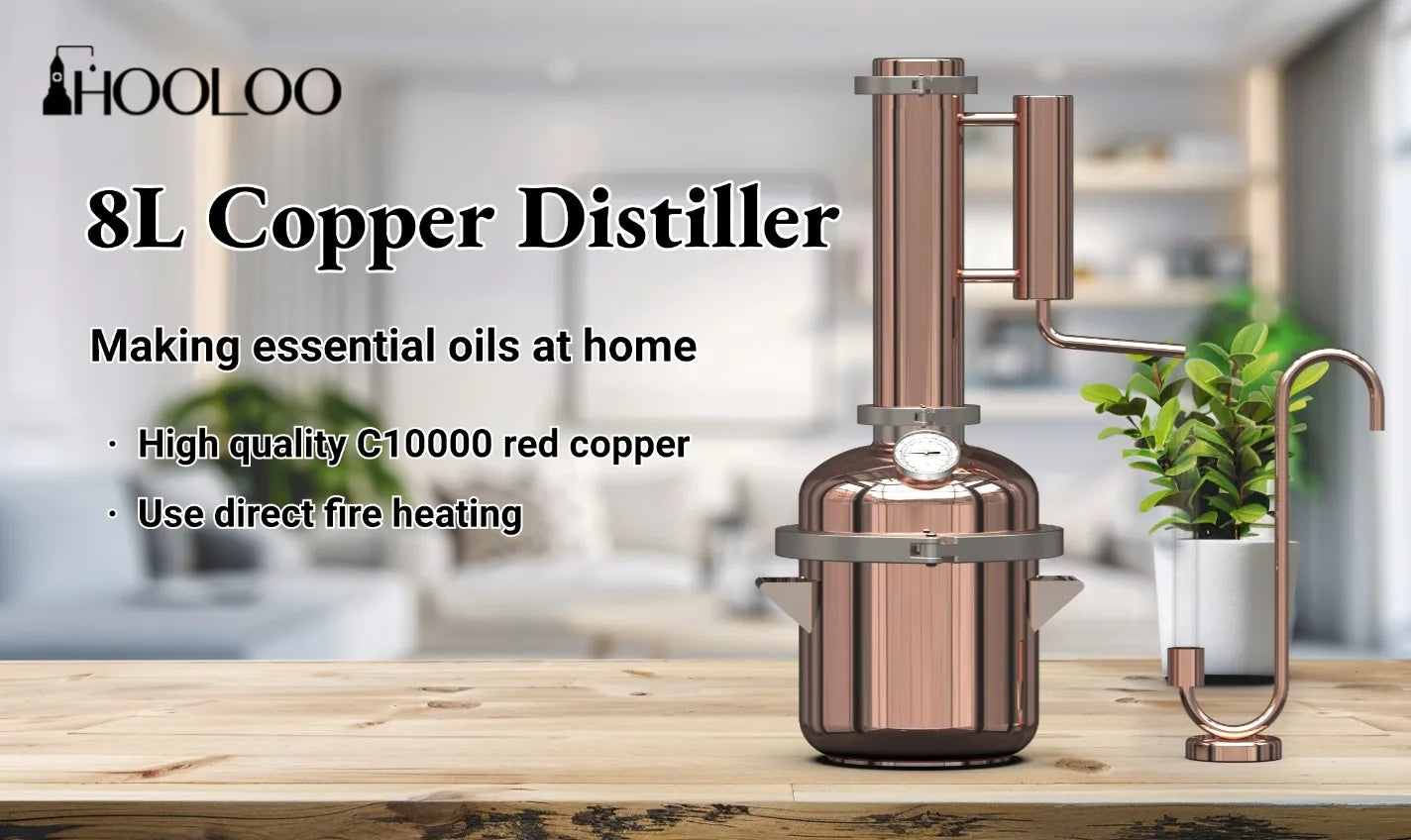 8L Home Distiller Essential Oil Distillation Kit