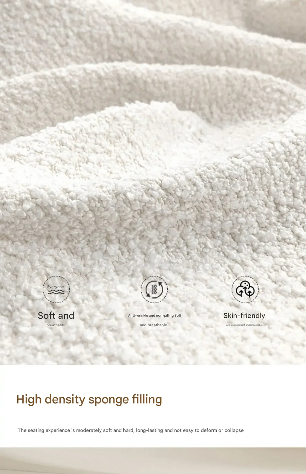 living room Sofas minimalist, Fabric