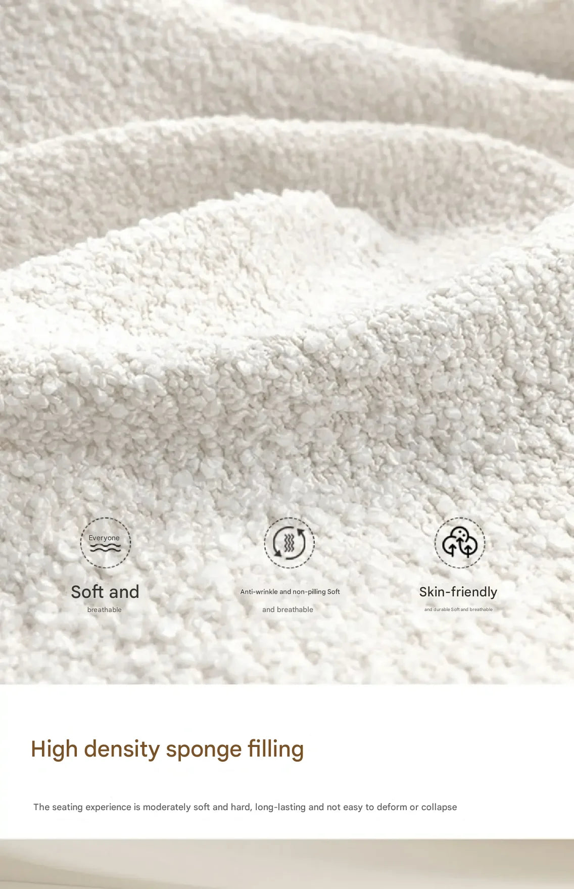 living room Sofas minimalist, Fabric