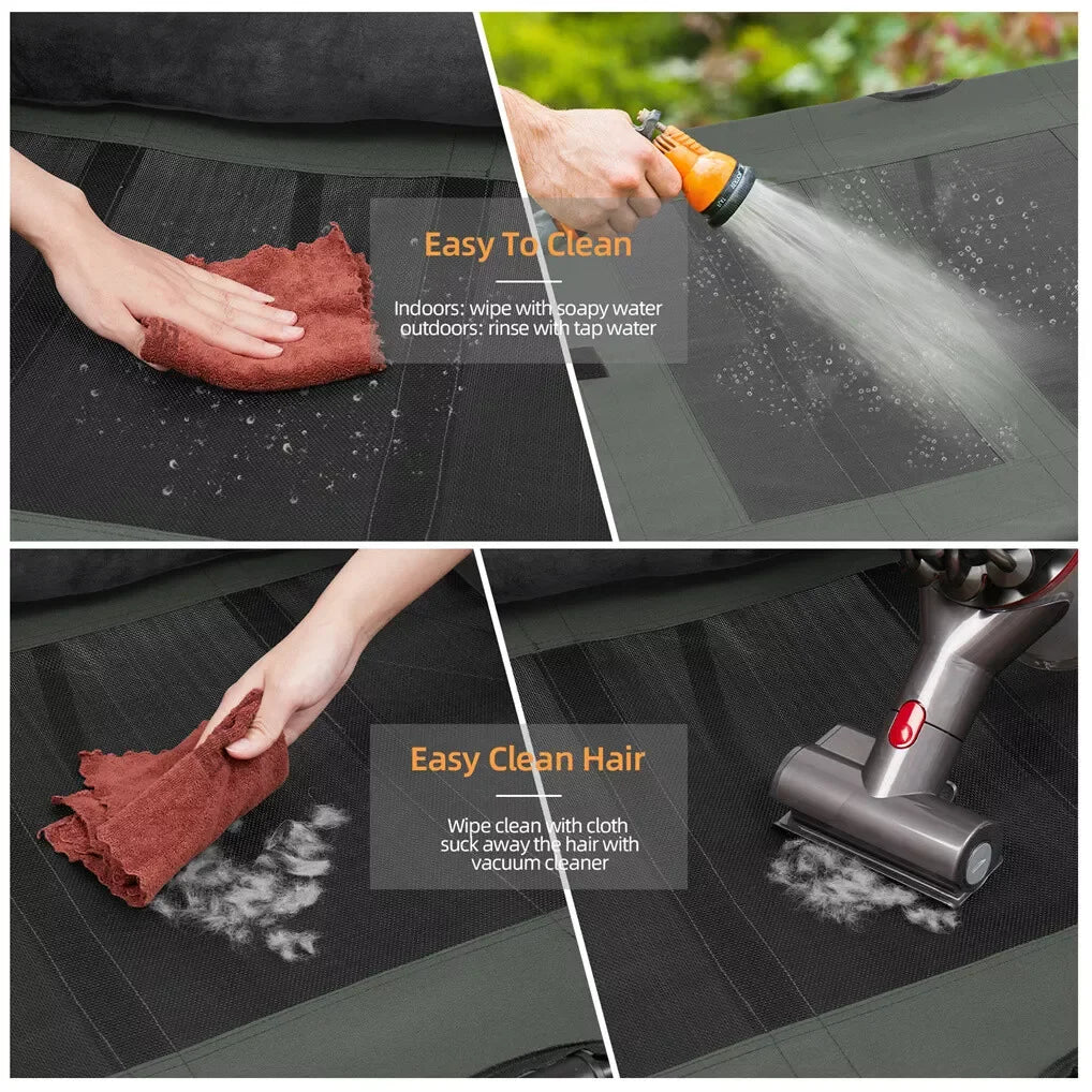 Elevated Dog Bed, Cooling Raised Pet Lounger