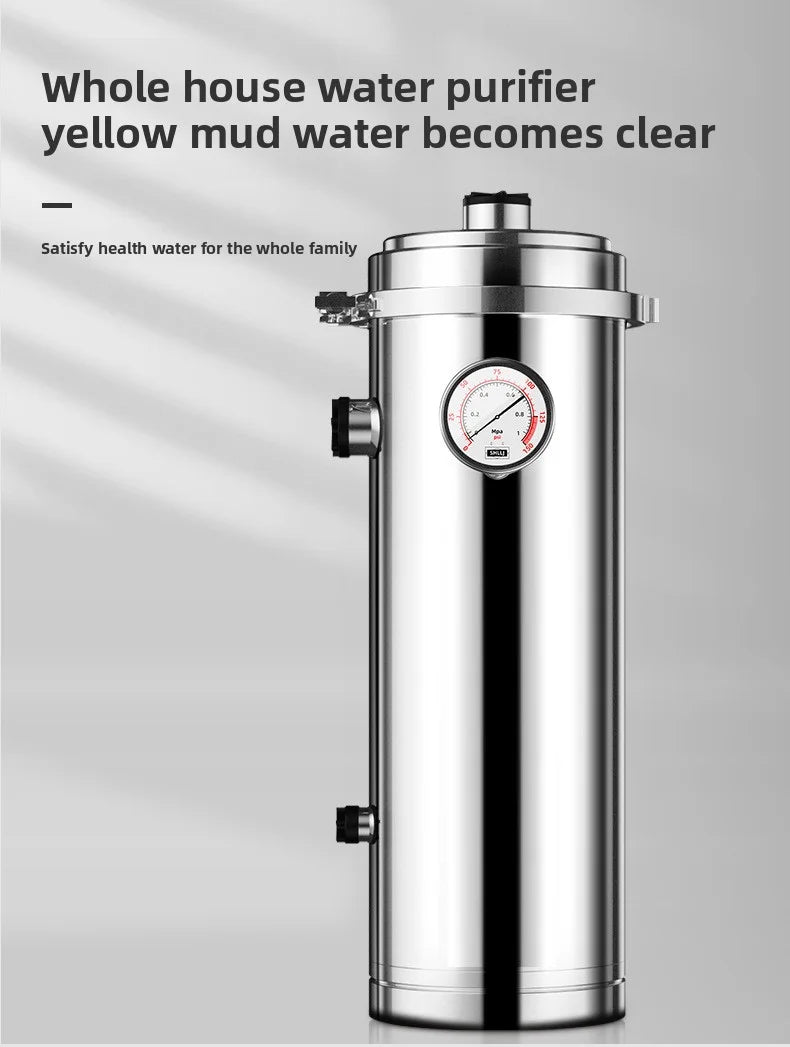 Whole house direct drinking ultrafiltration filter