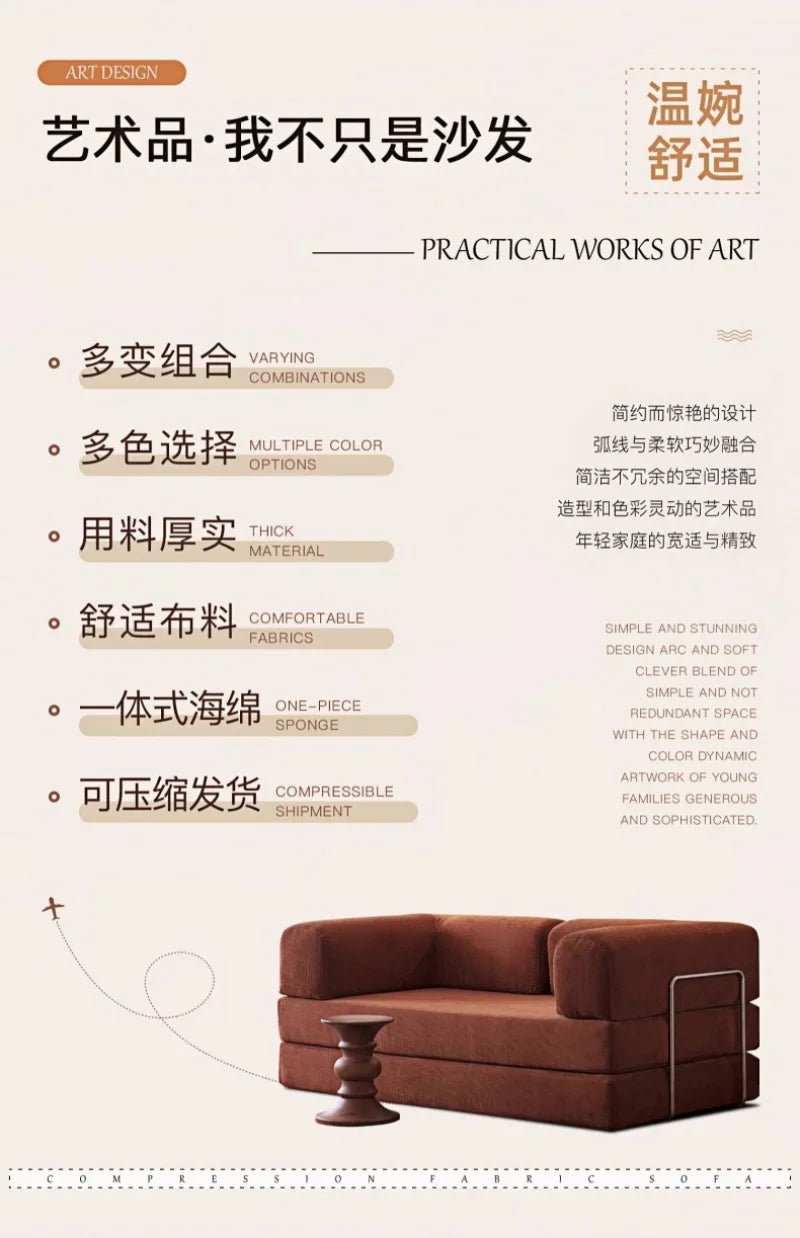 Transformable Sofa, Teddy Sofa, Customizable