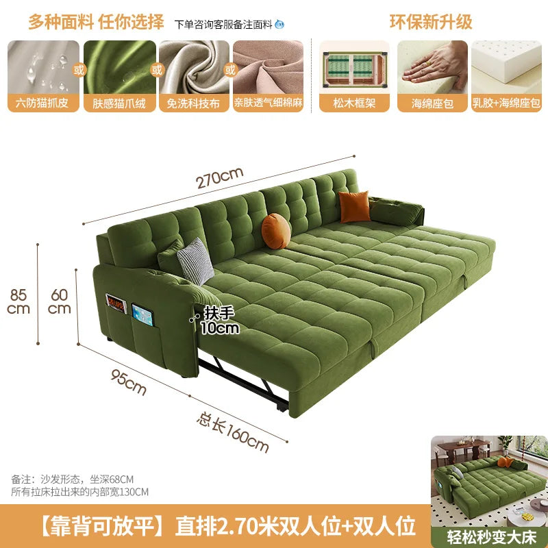 Modular Individual Sofa, Bed Convertible, Pull Out