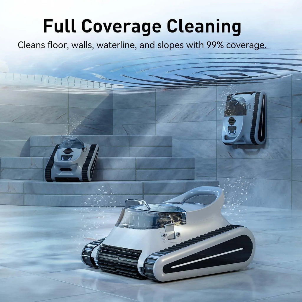 Cordless Robotic Cleaner, Inground Pools, Vacuum