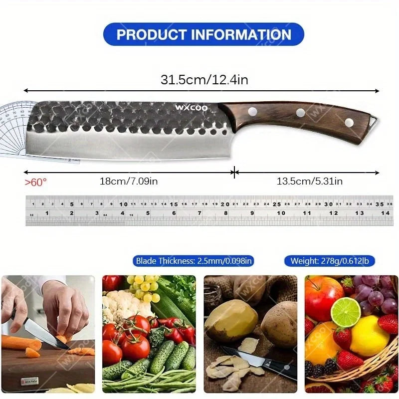 8PCS Professional Kitchen Chef Knife Set Stainless Steel