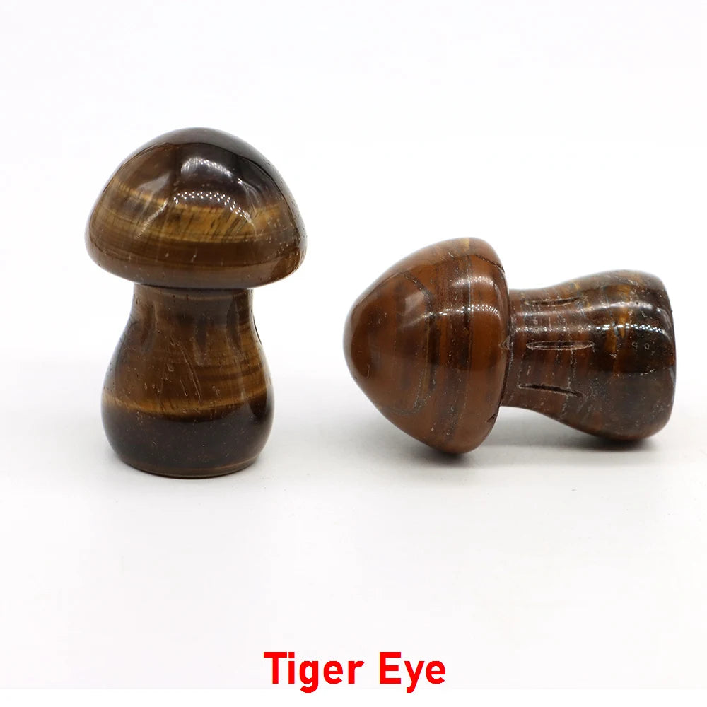 1.5" Crystal Mushroom Mineral Healing Home Decoration