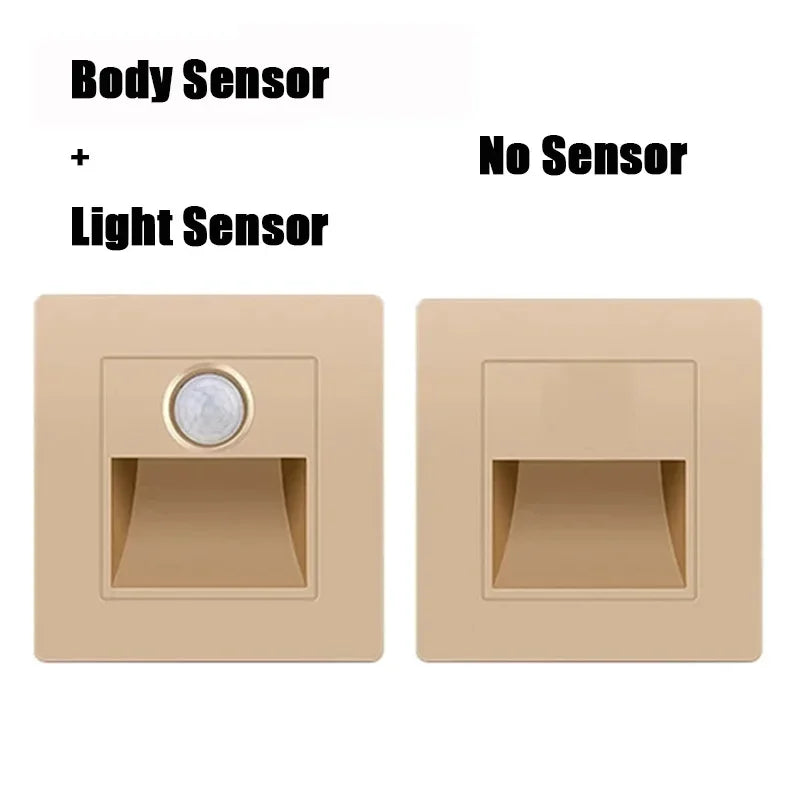 Motion Sensor led lights, AC 110V-240V, Recessed