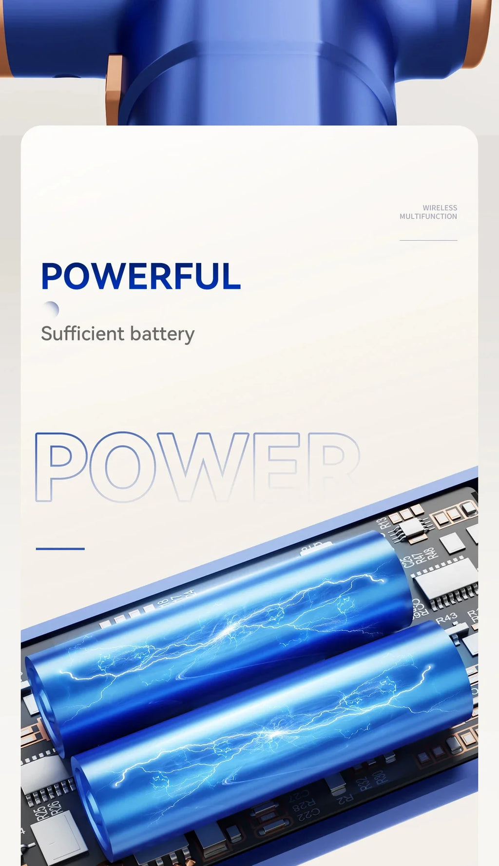 5 in1 Wireless Automobile Portable Vacuum Cleaner