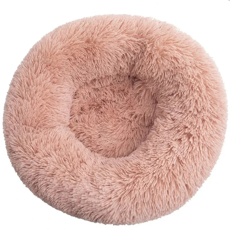 40-60cm. Round Pet Bed, Small Dog, Cat, Washable
