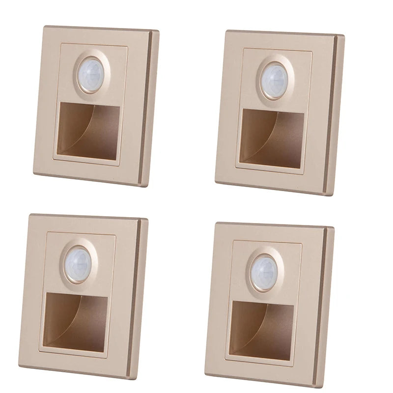 Motion Sensor led lights, AC 110V-240V, Recessed