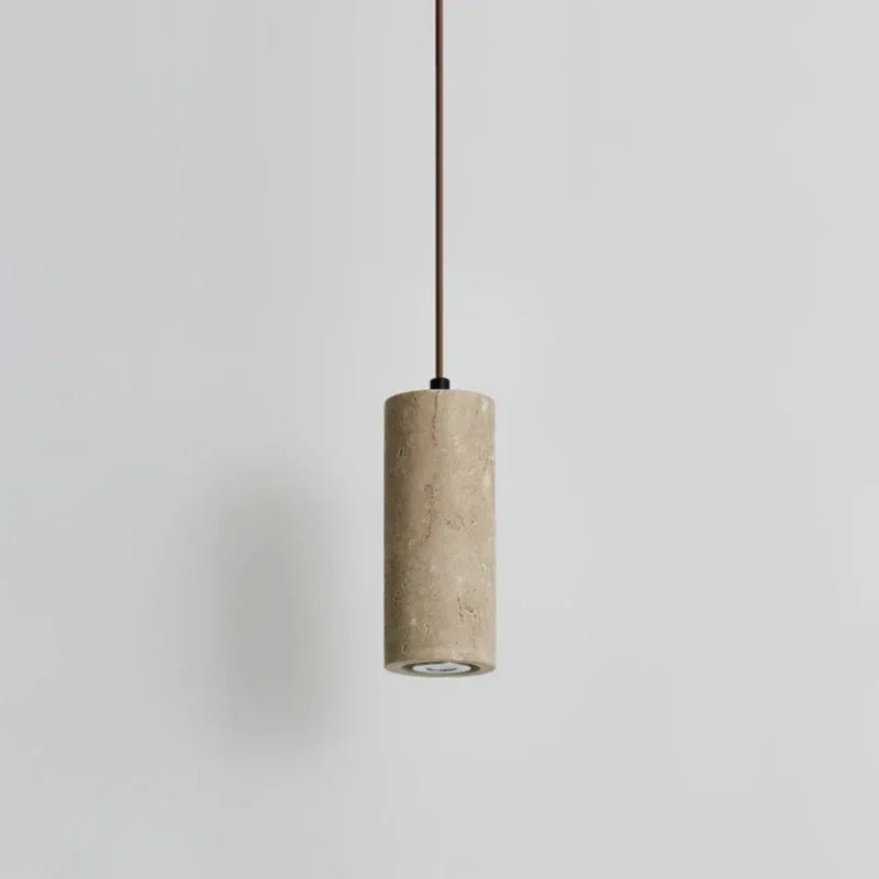 Yellow Travertine pendant lights living room, bar, Bedroom