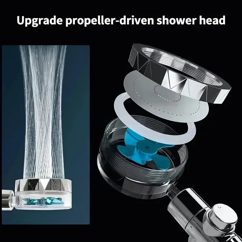 Shower Head, High Pressure, Filtered Sprayer