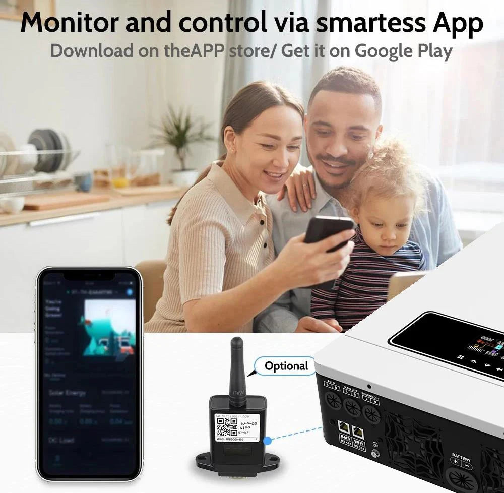 Solar Power Pure Sine Wave Inverter 3.6kW 24V 110V