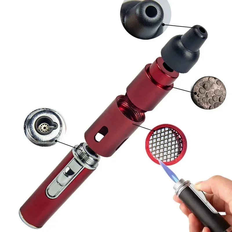 Metal Long Pen Aromatherapy Lighter