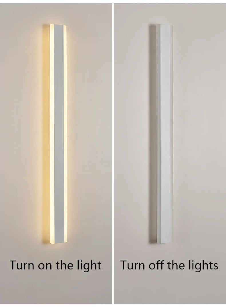 Long Strip Outdoor Waterproof Wall Garden Lights