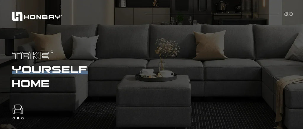 3-Pc. Convertible Sleeper, Storage