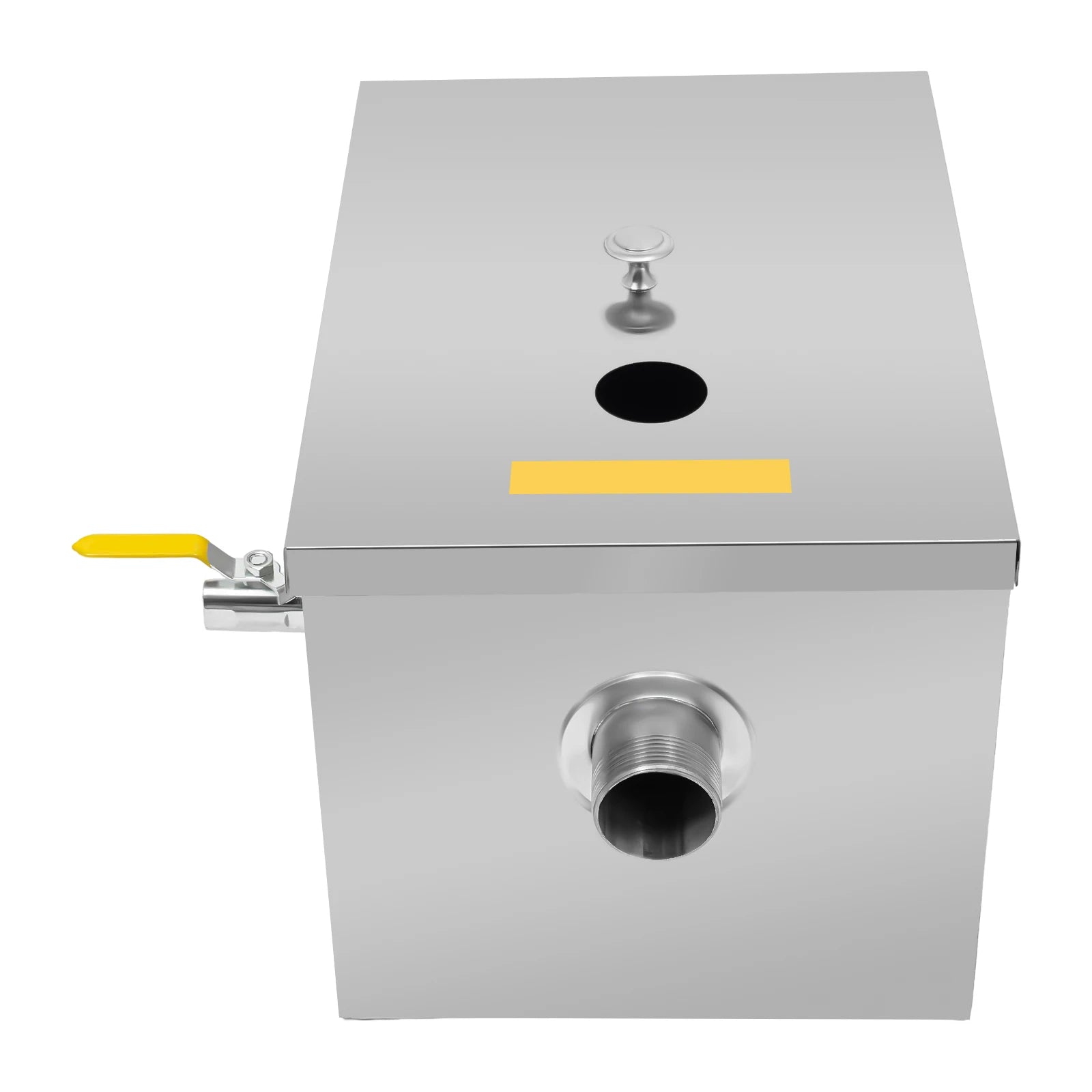 20L Stainless Steel Grease Interceptor w/Automatic Shut-off