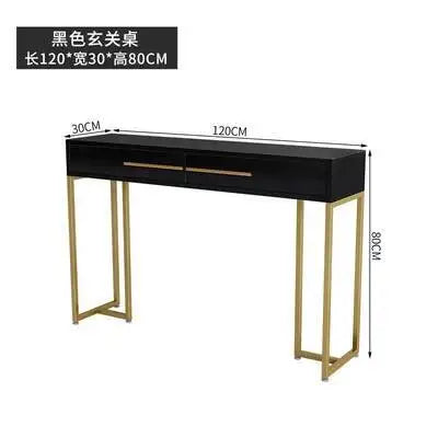Modern Luxury Beauty Console Table With Storage