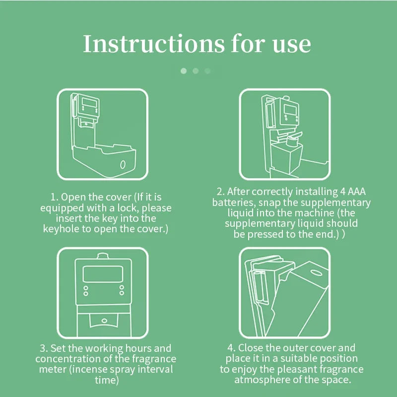 Battery Aroma Diffuser, Room Fragrance Air Freshener