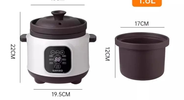 110V Electric Clay Pot Slow Cooker