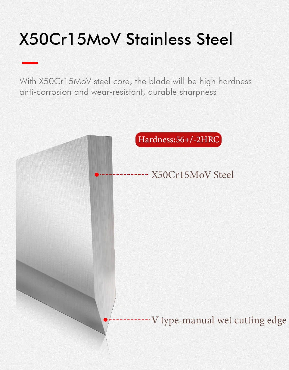 Japanese Hand Forged Slicing Knife Stainless Steel