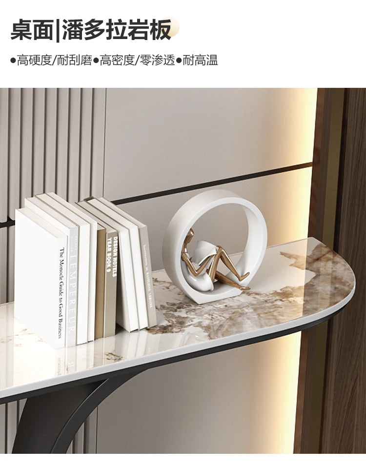 Hallway Lobby Marble Console Table