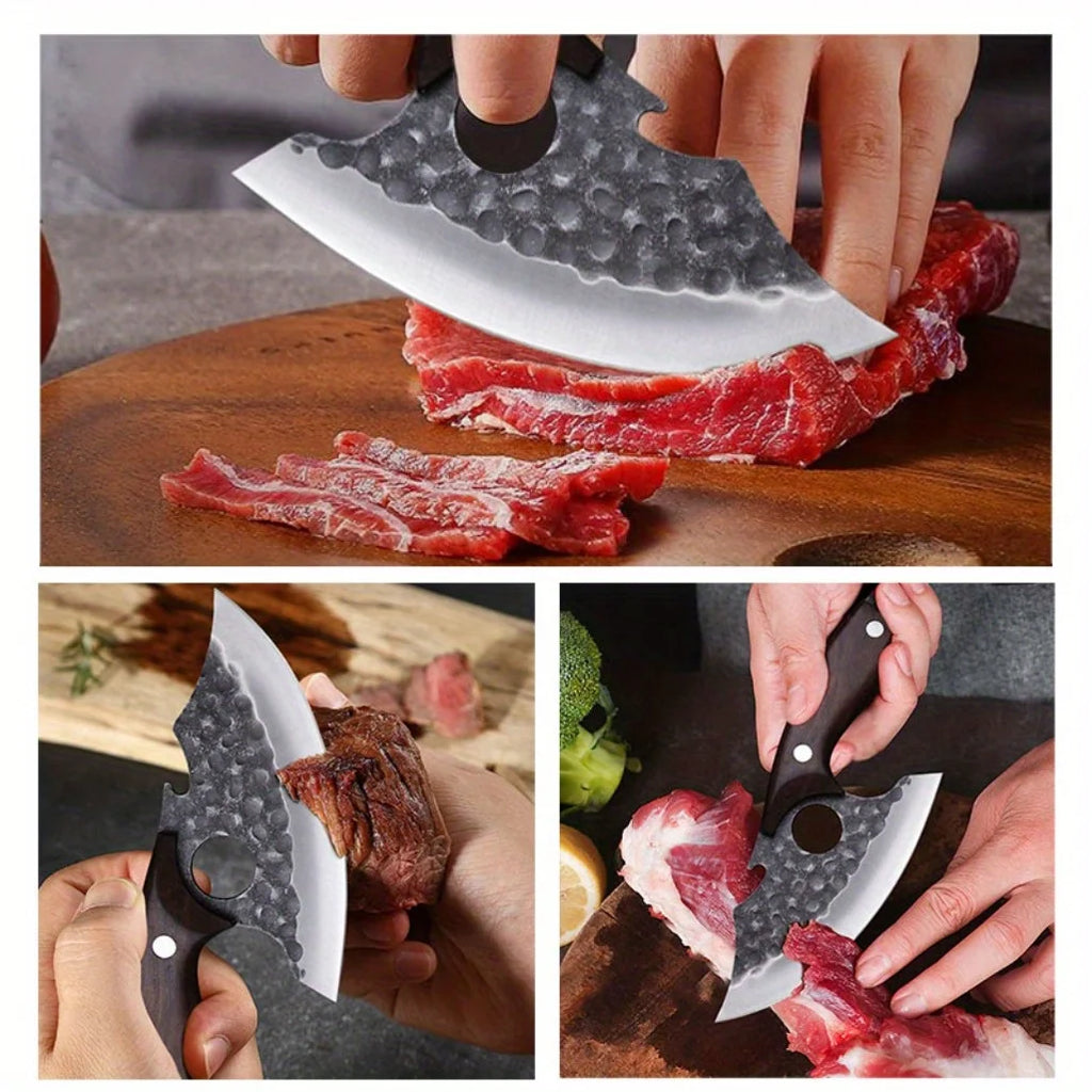 1-6PCS Stainless Steel Kitchen Knives Set