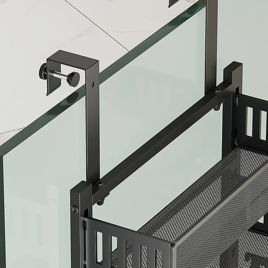 10-Tier Pantry Door Hanging Steel Storage Rack